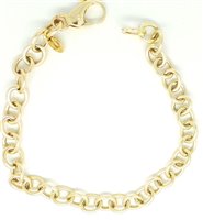 Bracciale Lorenza Gioielli Donna Tutto Oro in Oro BR28G - BR28G